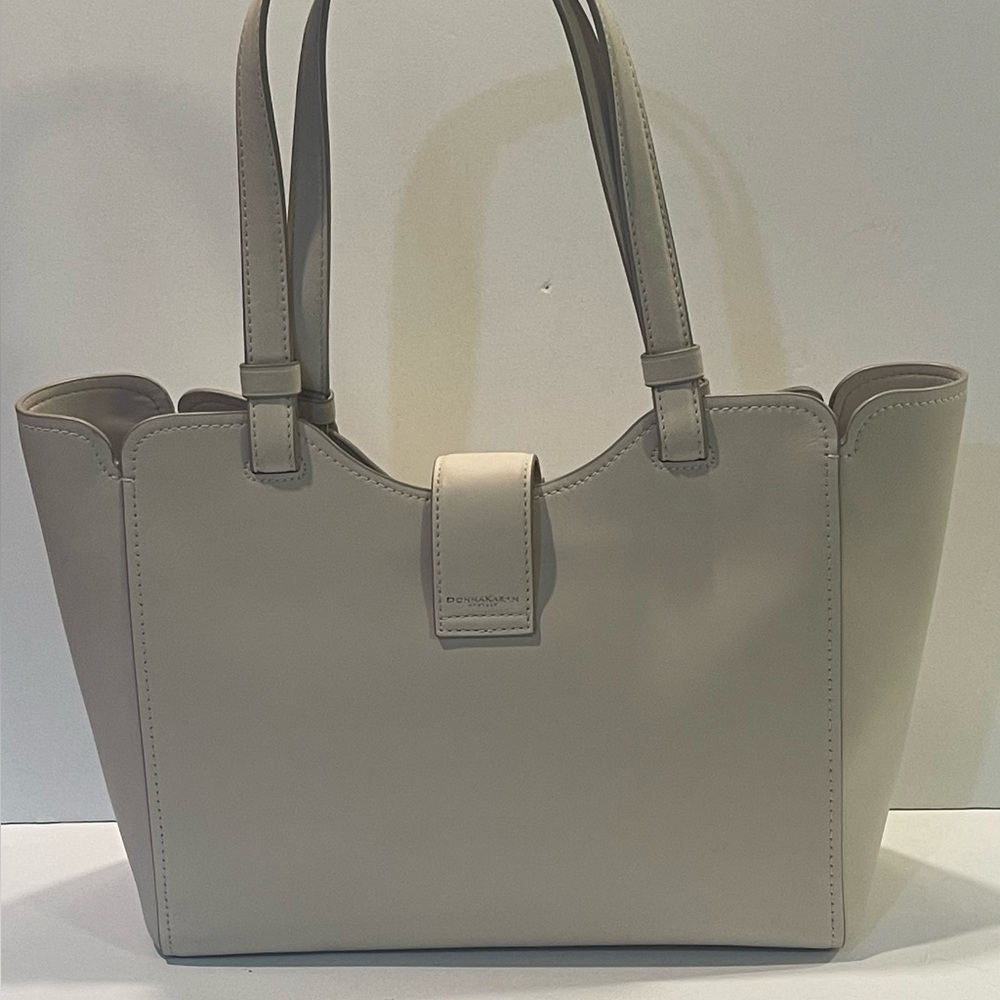 Donna Karan New York Valley Stream Buckle Tote - Picture 2 of 8
